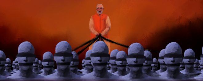 Narendra-Modi-Illustration-Pariplab-Chakraborty-The-Wire