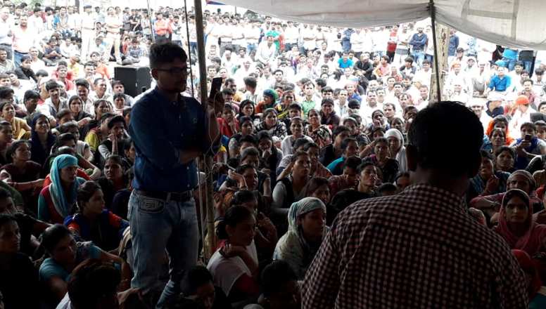 Pratibha_sintex_protest