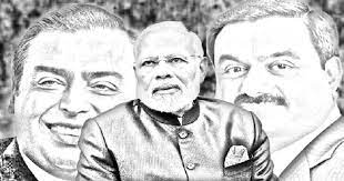 मोदी सरकार में दो कारोबारियों का बोलबाला, अंडानी ने एयरपोर्ट और अंबानी ने टेलिकाम पर जमाया कब्जा « Daily Bihar