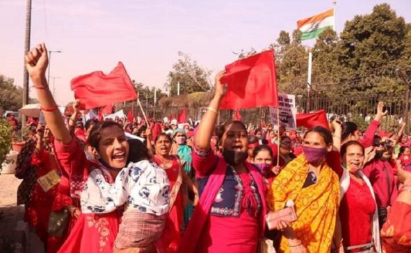 Dilli_anganvadiworkrs