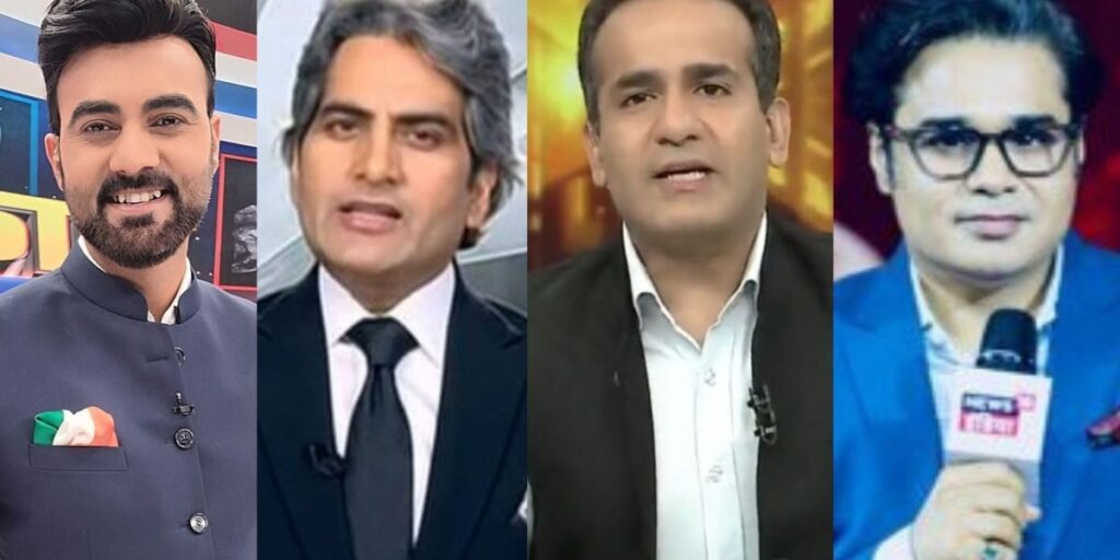 Himanshu-Dixit-Sudhir-Chaudhary-Aman-Chopra-Amish-Devgan