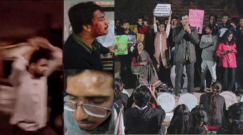 Jnu_calectiv_Abvp_terror-Protest